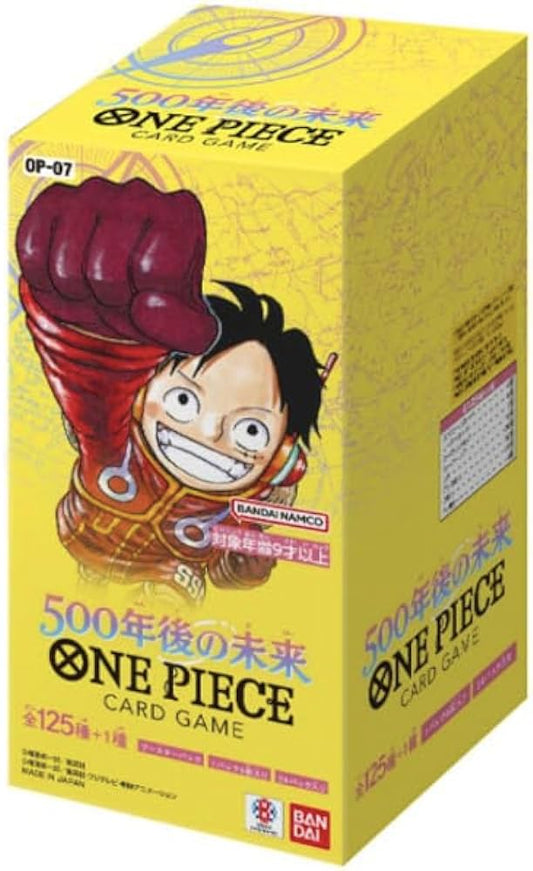 One Piece Booster Box OP-07 500 Years in The Future Factory Sealed Japanese